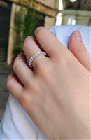 Vicenza - Piazzetta Palladio 2 - Anillo Salvini Mujer Eterea in Oro blanco Diamante 1.74 Ct 20115619 - 20115619